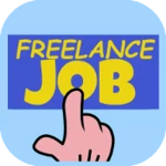 freelance jobs android application logo